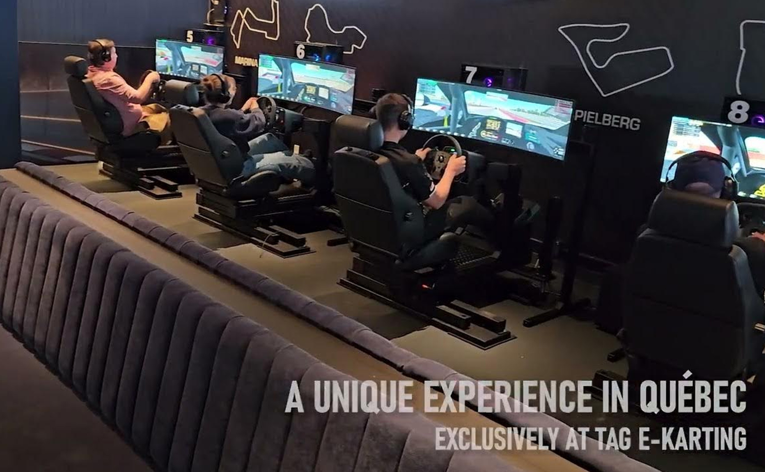 TAG E-Karting & Amusement | Simulation room